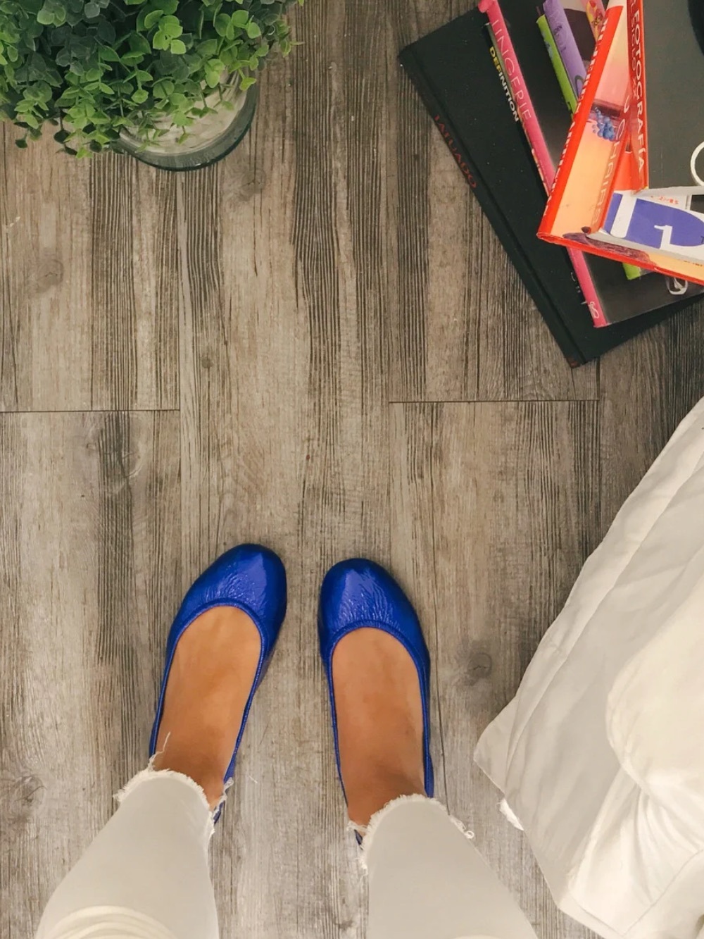 ⭐️New Tieks Women's Sapphire Blue Ballet Flats⭐️